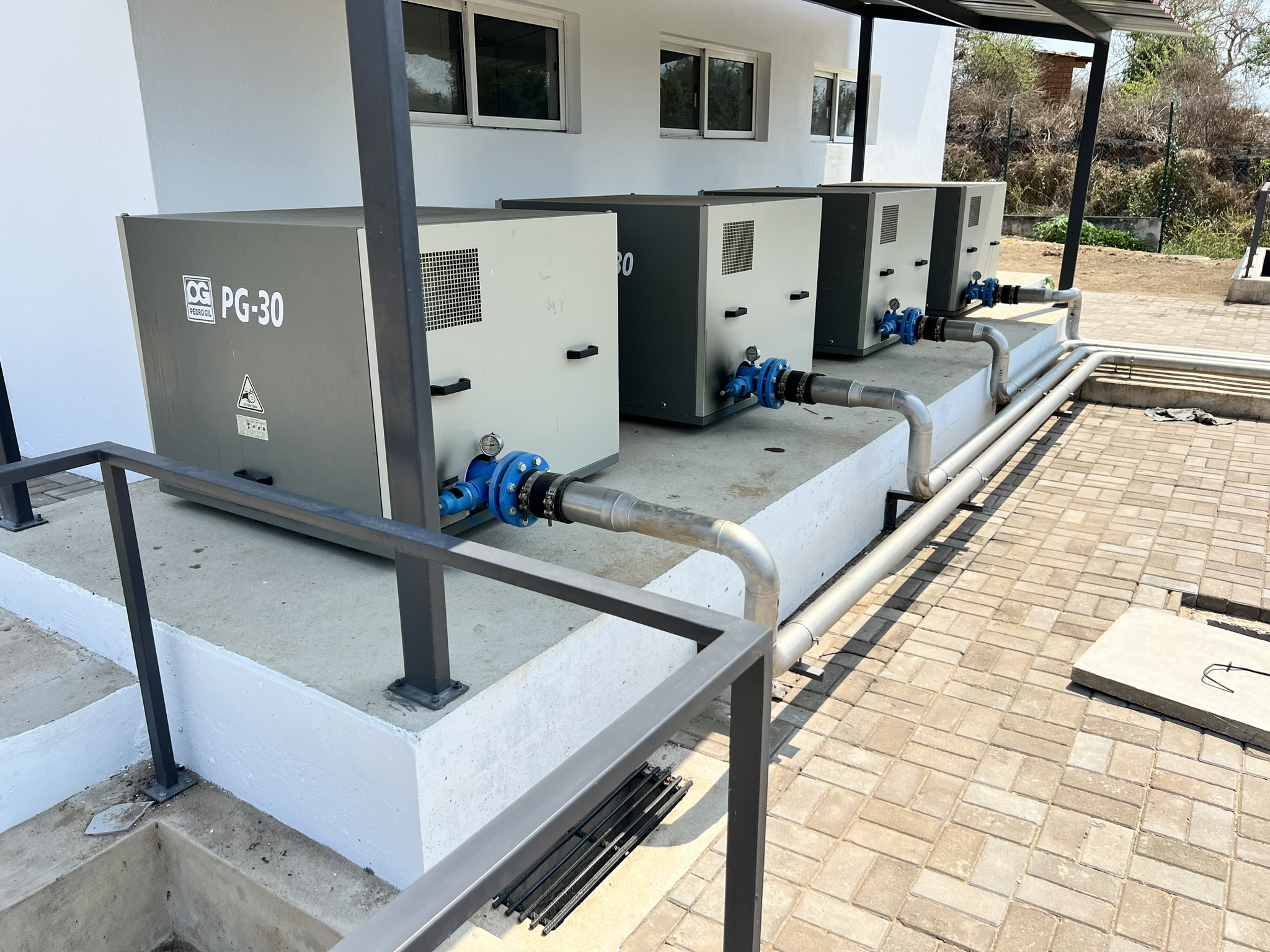 Reabilitação da ETAR do Centro de Pesquisa e Desenvolvimento da Sonangol - Sumbe